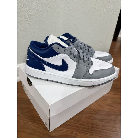 Air Jordan Air Jordan 1 Low French Blue DC0774-042 Women Size 11 (mens 9.5) - Picture 4 of 6